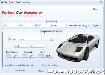 Parked Car Script Generator 2.0
